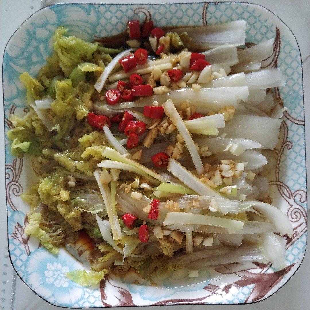 油淋娃娃菜