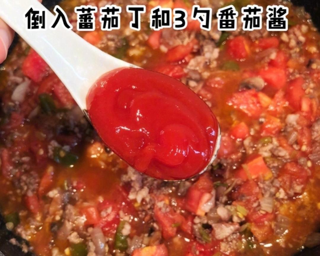 万能百搭的番茄肉酱🍅的做法 步骤6