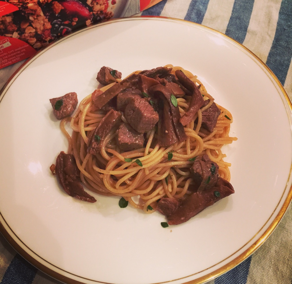 牛肝菌牛肉意面
