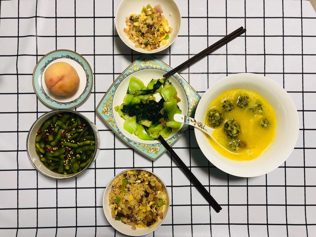 豪华版水煮毛豆