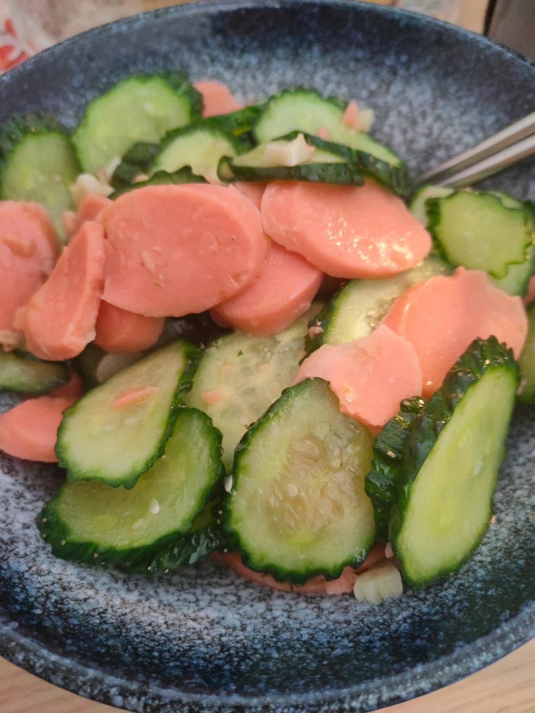 黄瓜🥒炒火腿