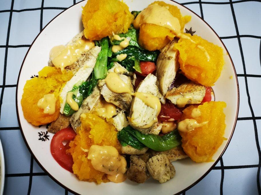 减脂鸡胸肉轻食沙拉