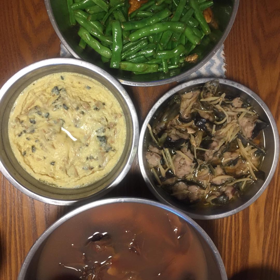 一家四口一日三餐❤️