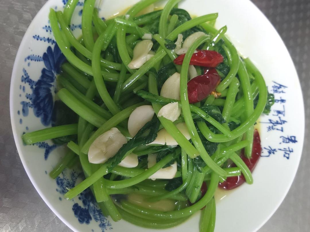 蒜蓉蒿子杆