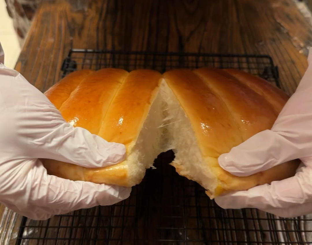 纯奶手撕吐司的做法 步骤1