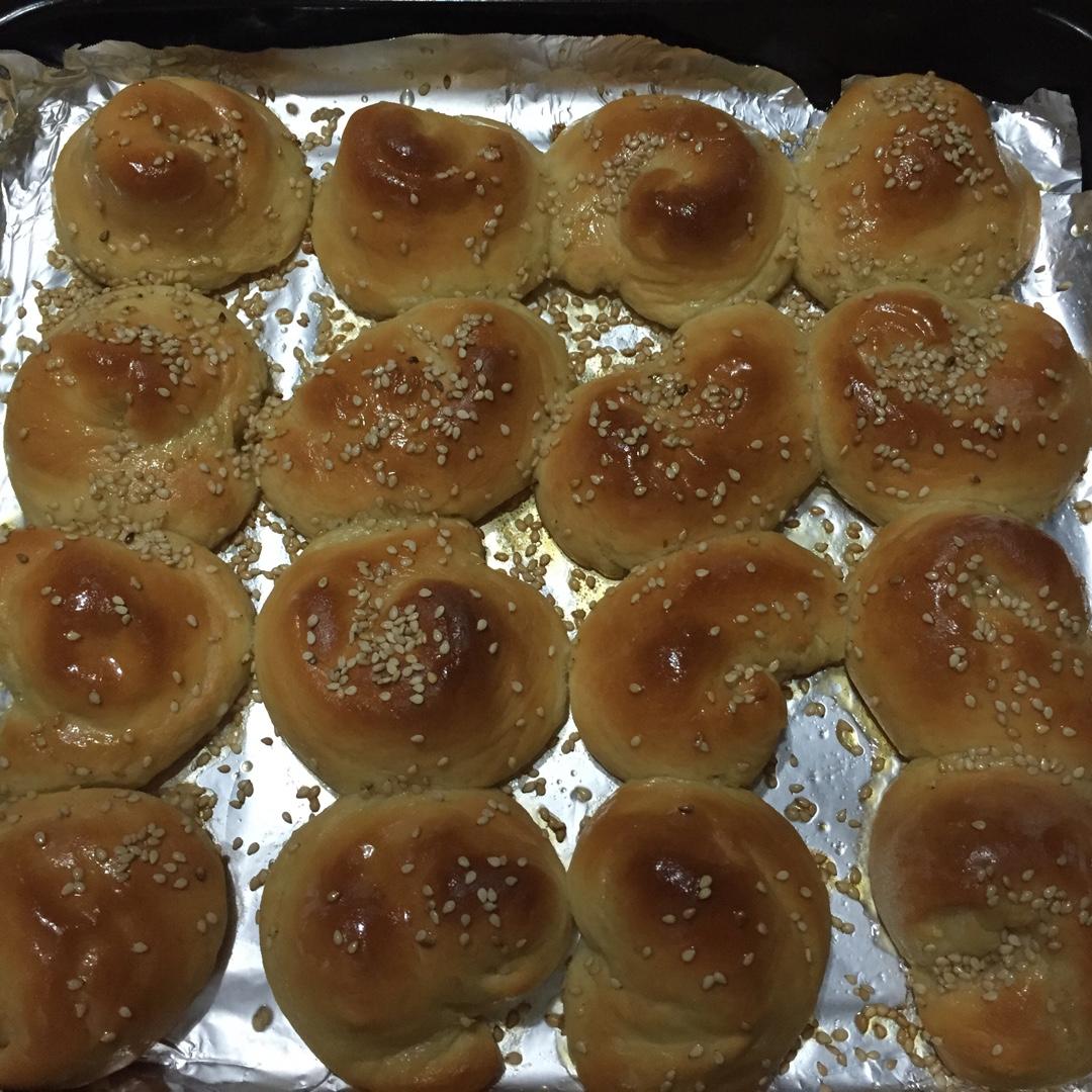 脆底蜂蜜小面包