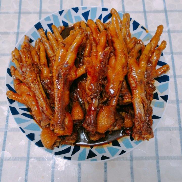 秘制红烧鸡爪
