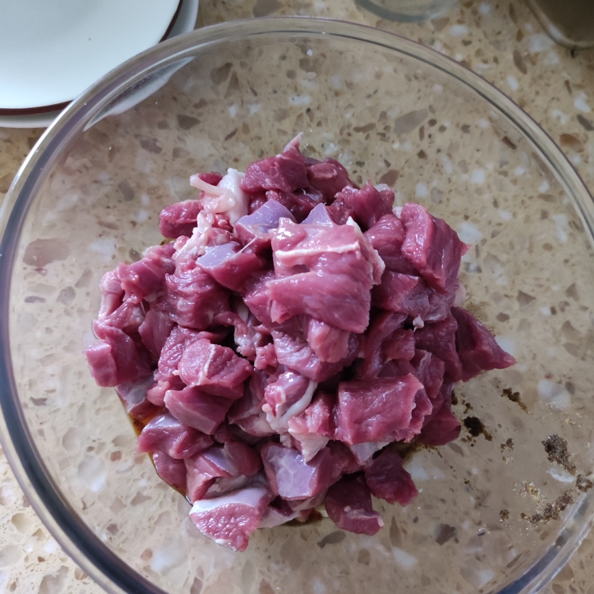 零基础，超好吃的腌制羊肉串配方的做法 步骤2