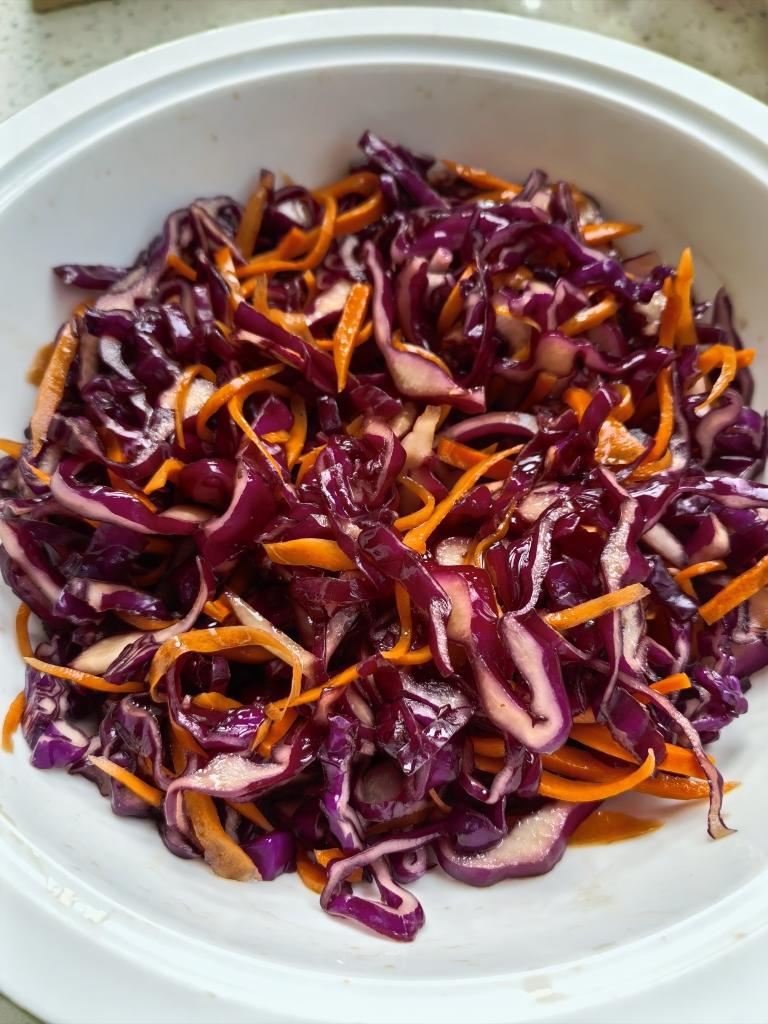 凉拌紫甘蓝