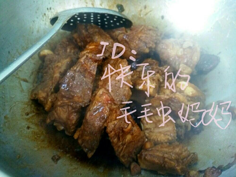 大骨头炖干豆角的做法 步骤4