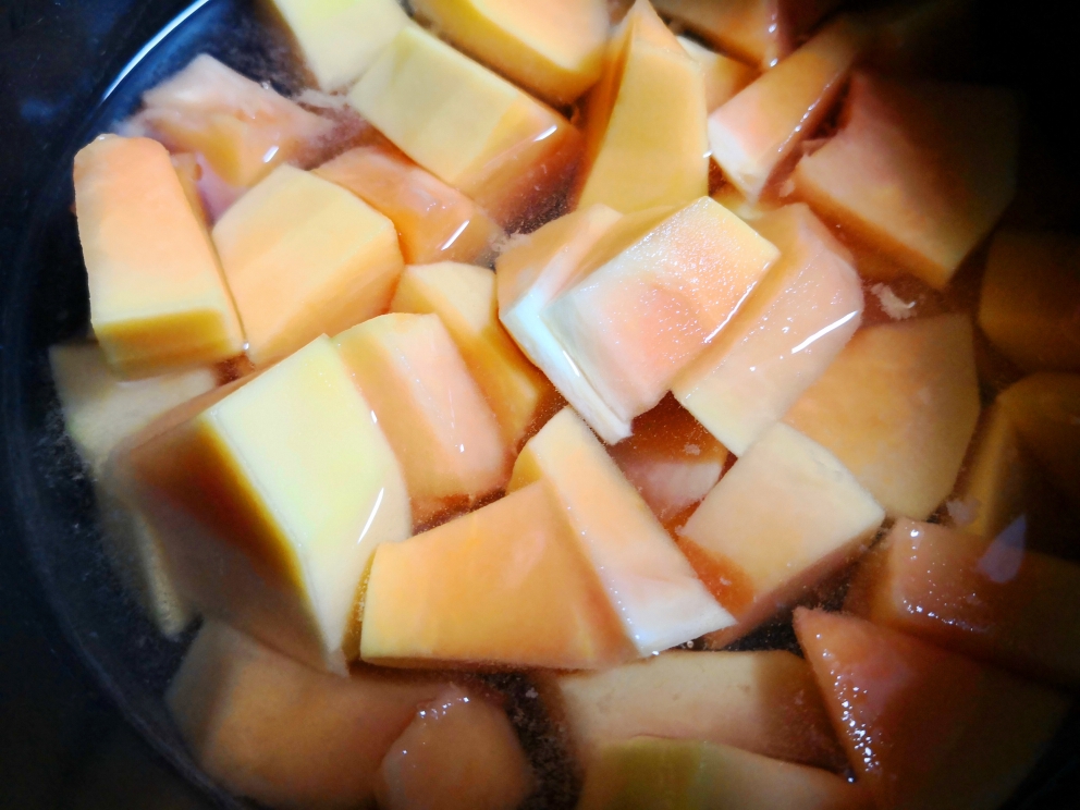 木瓜炖牛奶的做法 步骤3