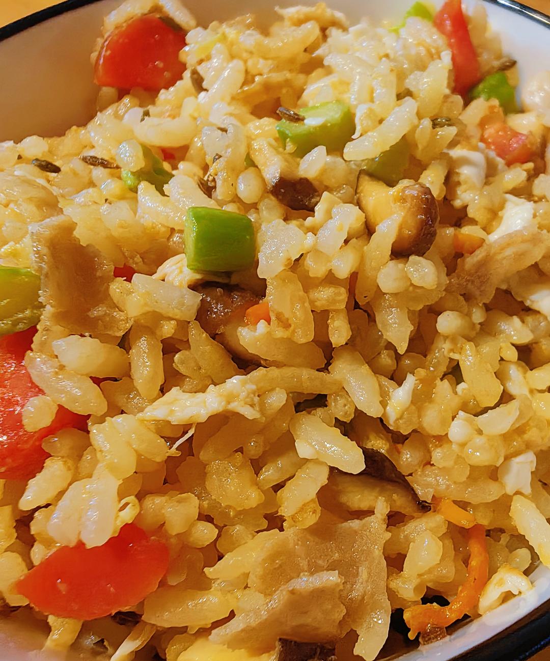 炒米饭蛋炒饭二十分钟快手家常