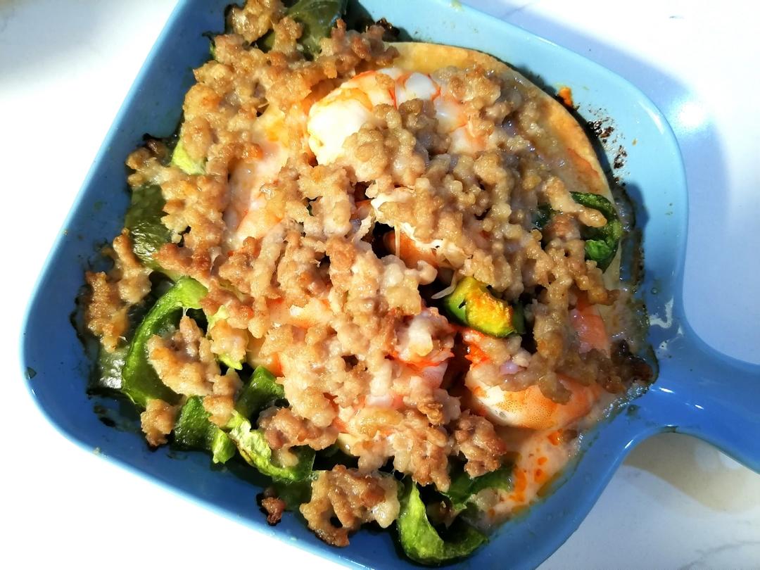 鲜虾披萨的做法