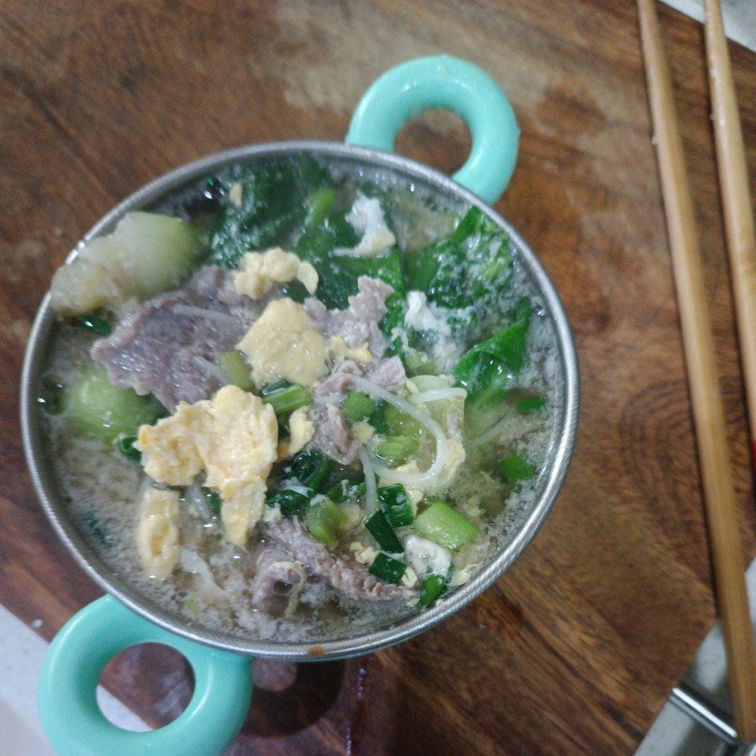 最简单潮汕原味牛肉汤粉-牛肉米粉-腌牛肉超嫩