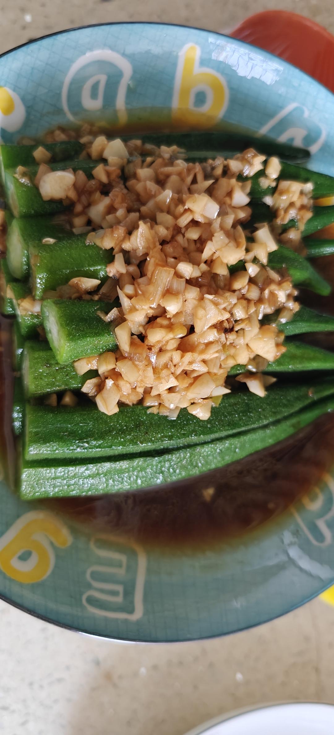 蒜蓉秋葵