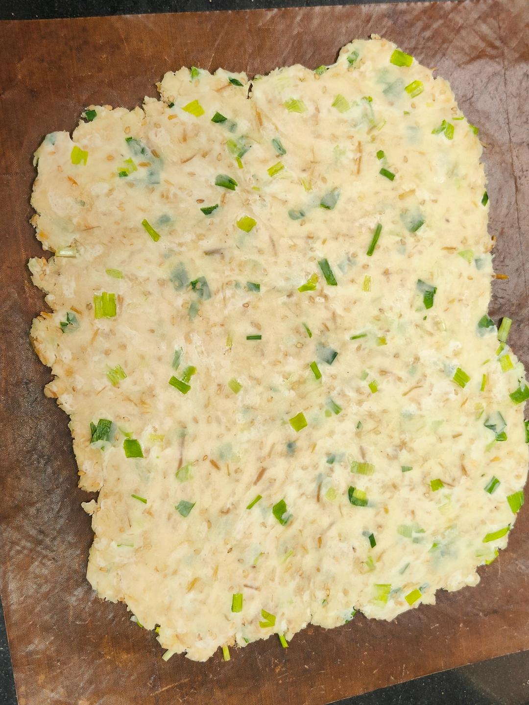 无糖低油·香葱苏打饼干（低脂养胃）❗️香香脆脆超简单0失败