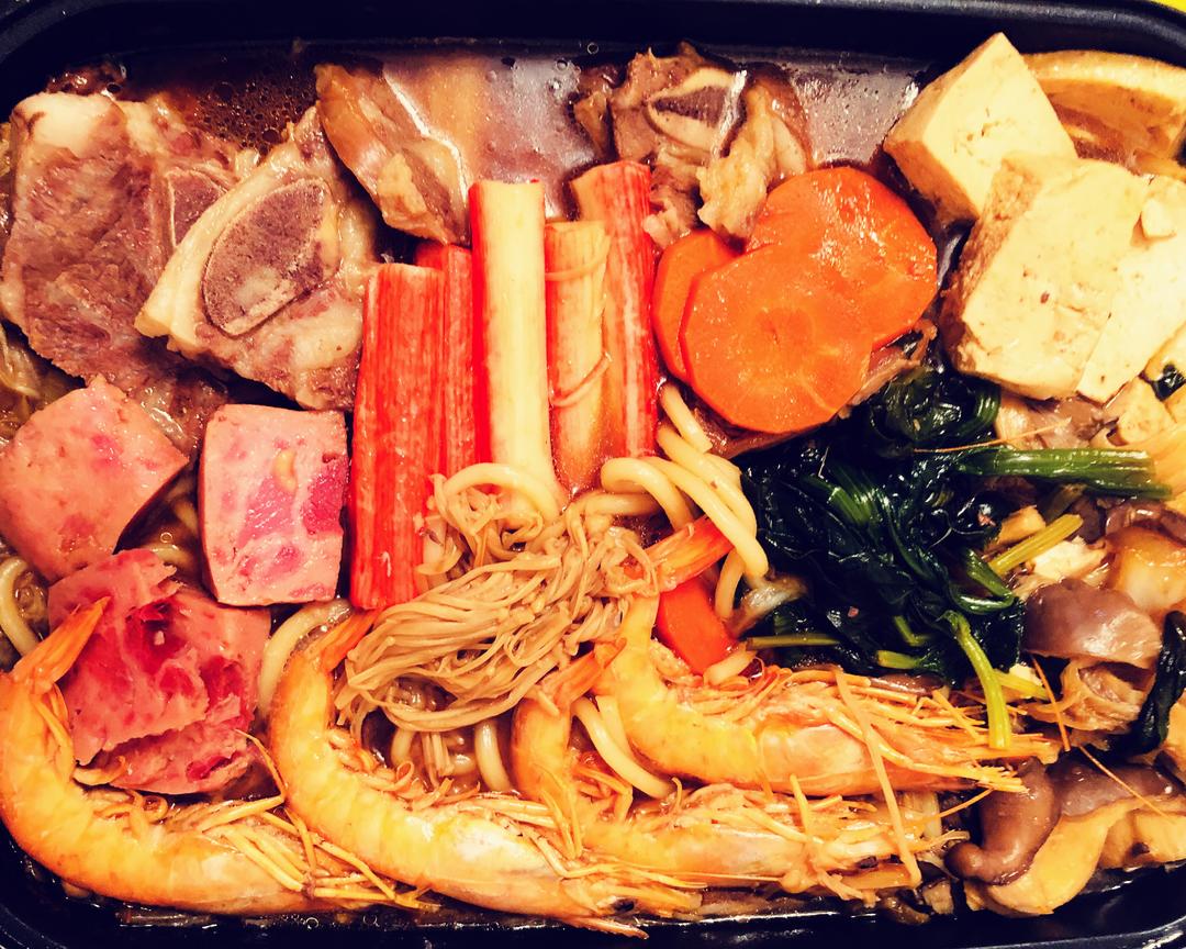 土洋结合豪华寿喜锅的做法