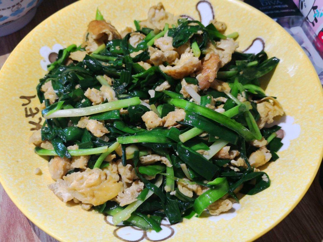 韭菜炒鸡蛋
