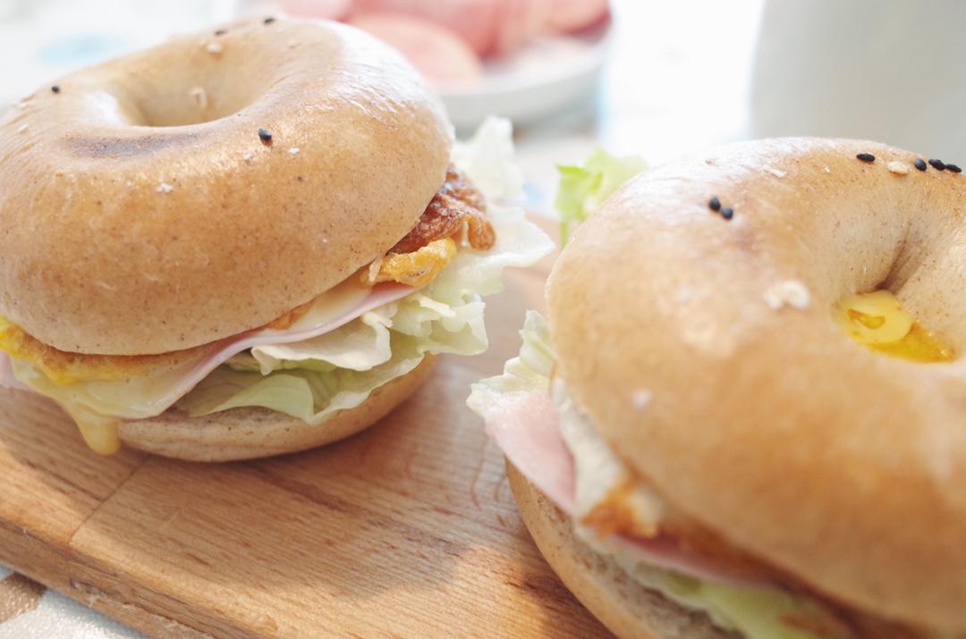 贝果夹一切-手残党包三明治教程🍔