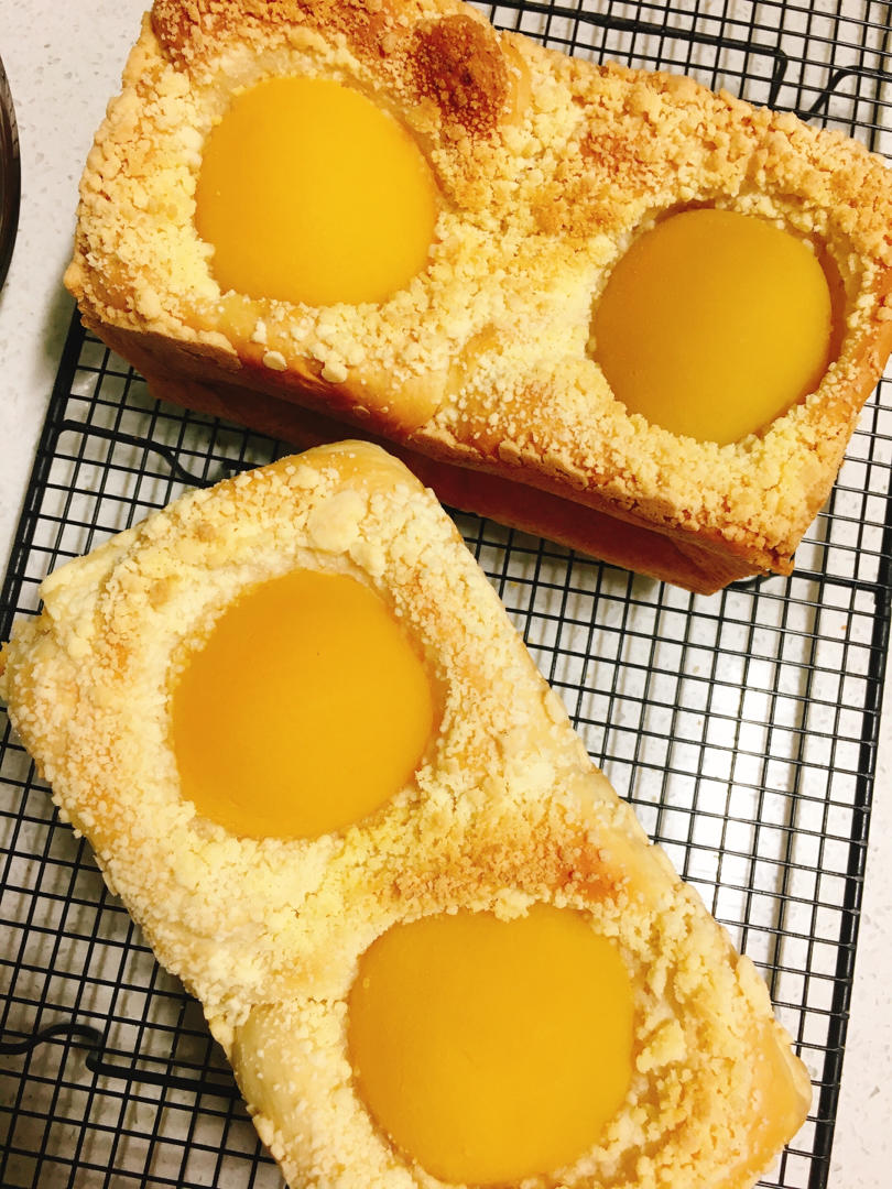 黄桃吐司
