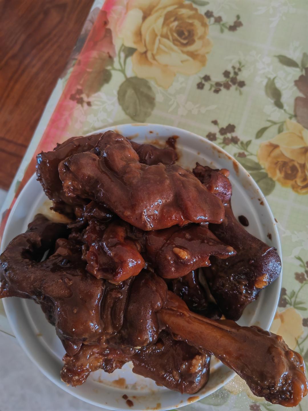 红烧羊蹄 看了就让你流口水的进补大菜