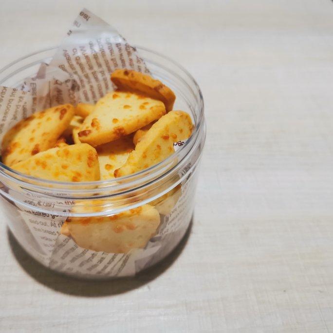 免打发❗️零失败❗️黄金芝士咸味饼干❗️
