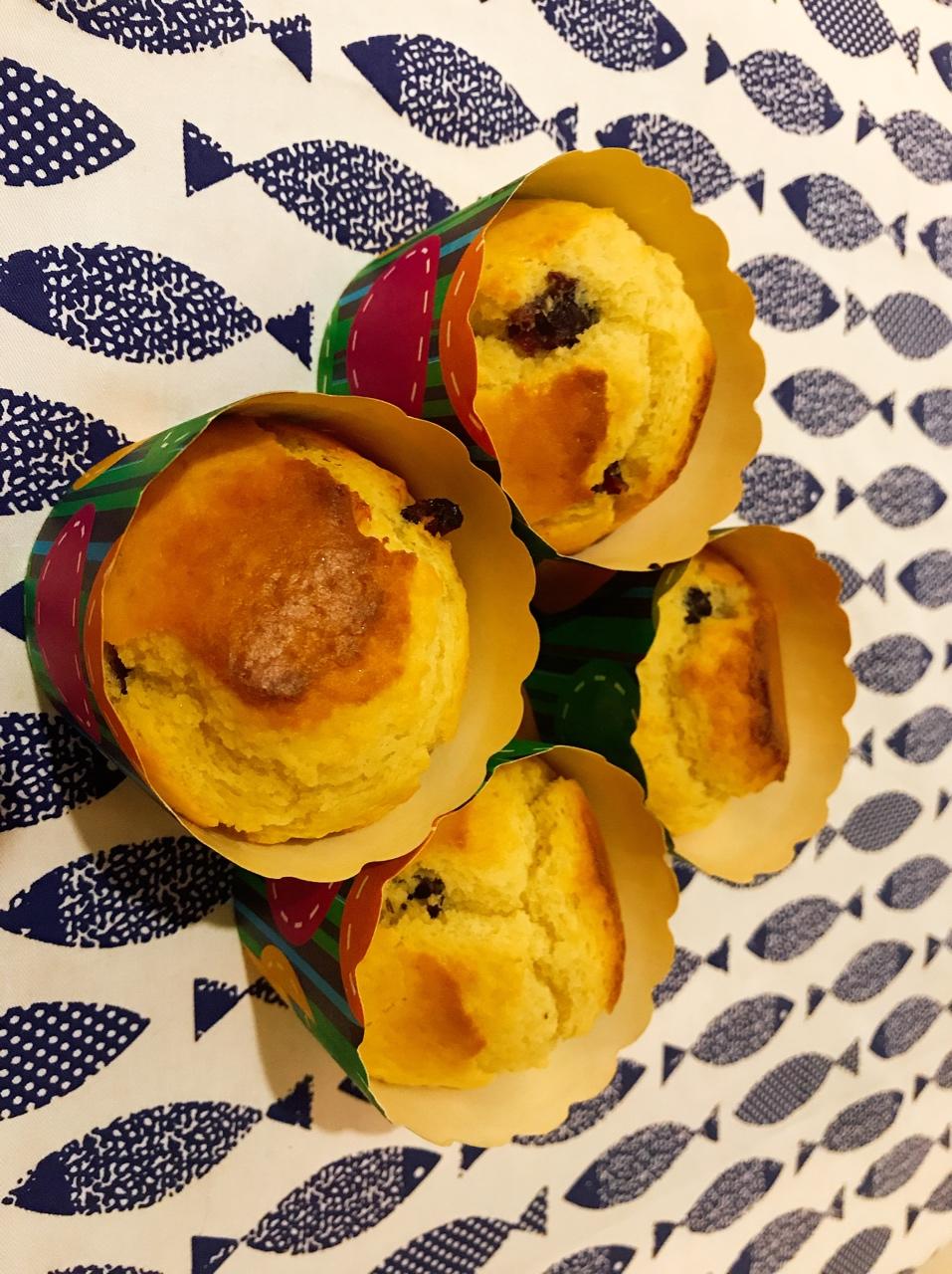 蔓越莓麦芬蛋糕