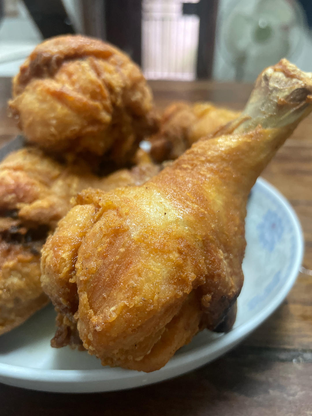 油炸鸡大腿