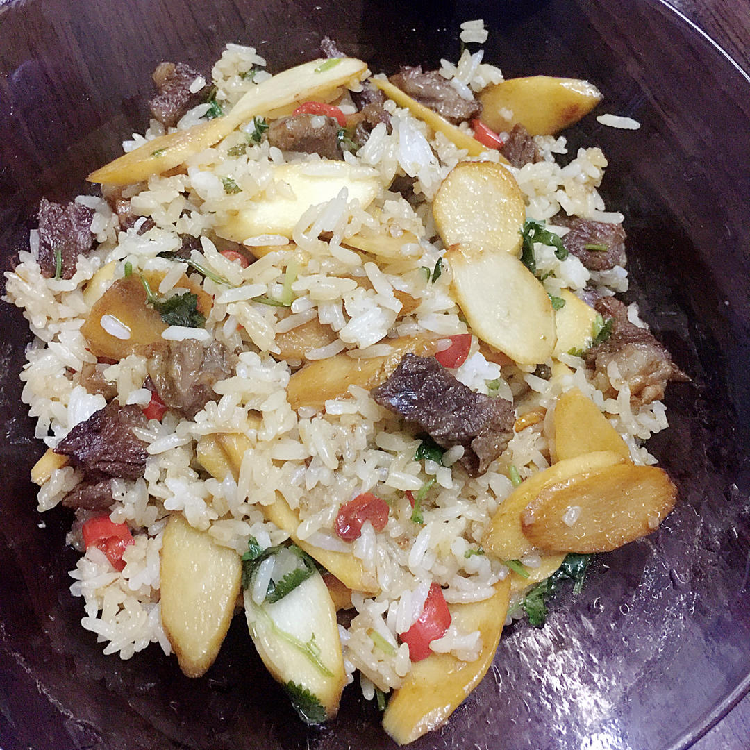 牛肉炒饭
