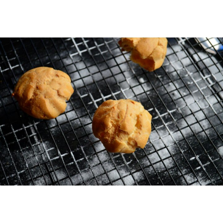 抹茶卡仕达泡芙