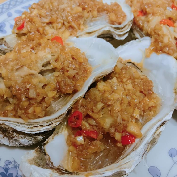 超简单～蒸蒜蓉生蚝