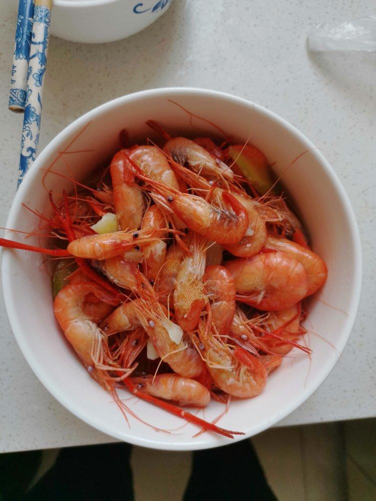 水煮河虾