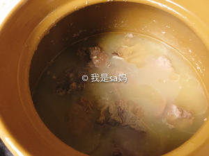 韩国牛尾汤 (原韩国Galbitang改用了牛尾)的做法 步骤6