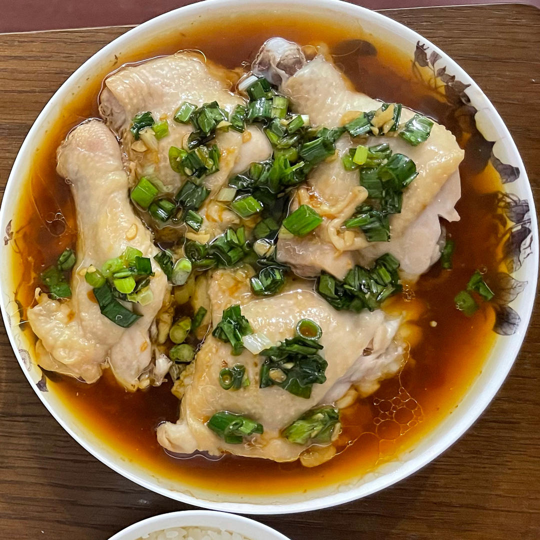 葱油鸡腿