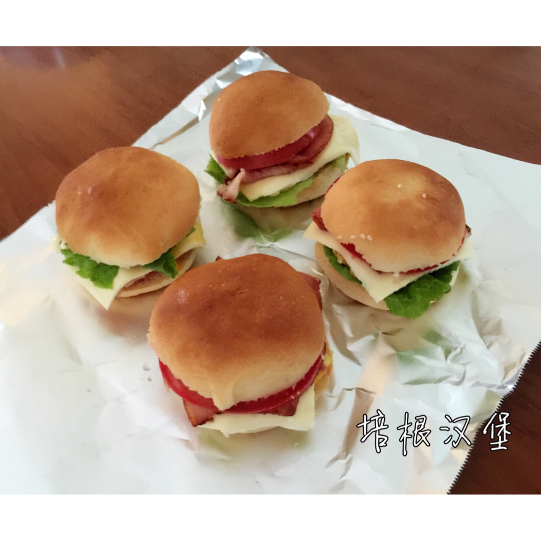 快手汉堡胚