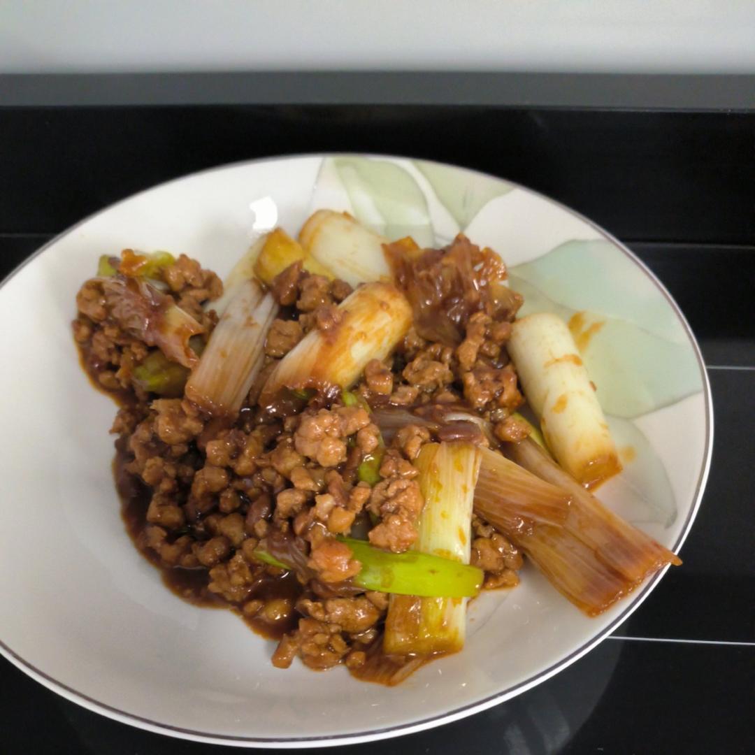 超下饭的大葱炒肉片