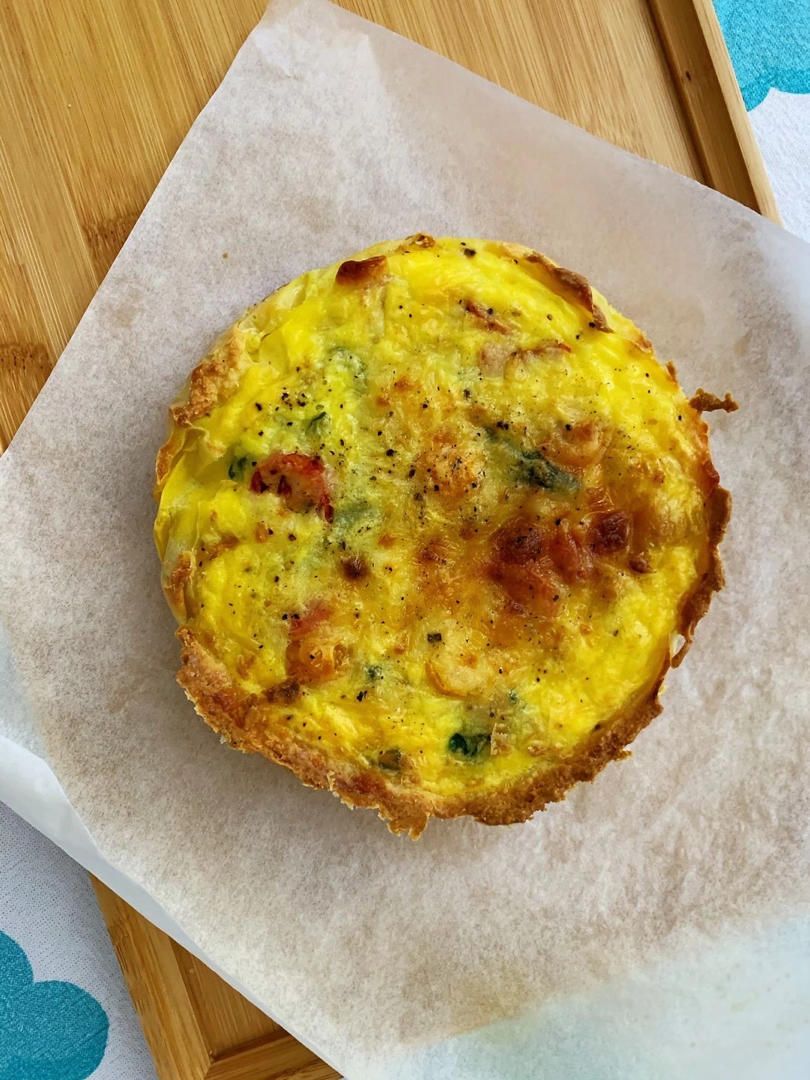 【生酮低碳】法式咸派蛋奶派quiche
