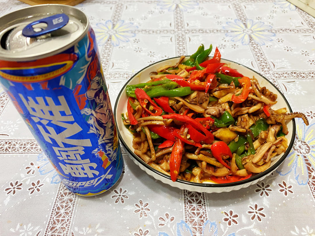 比饭店好吃的爆炒鱿鱼🦑