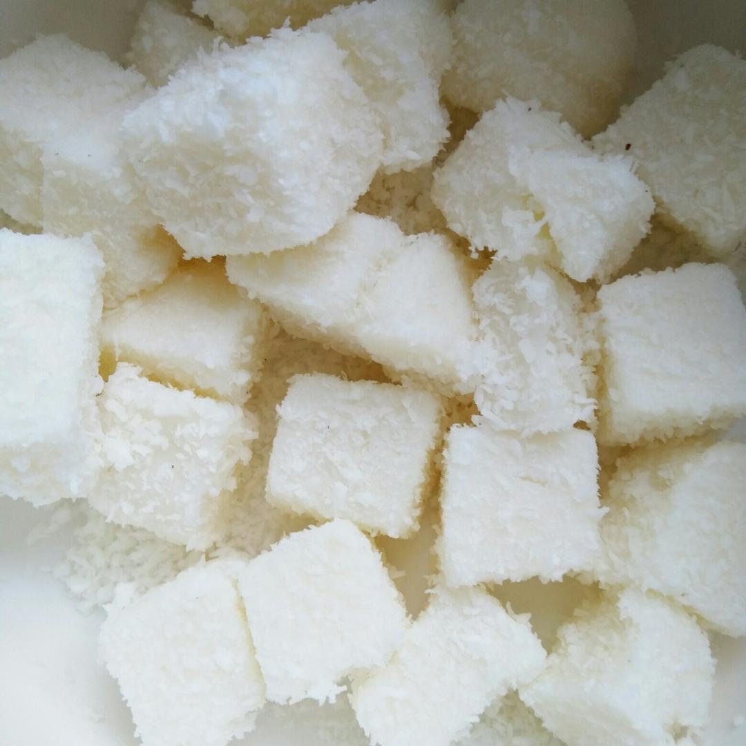 太棒啦！1个方子，做出2道口味一流的甜品！——椰奶小方&炸鲜奶