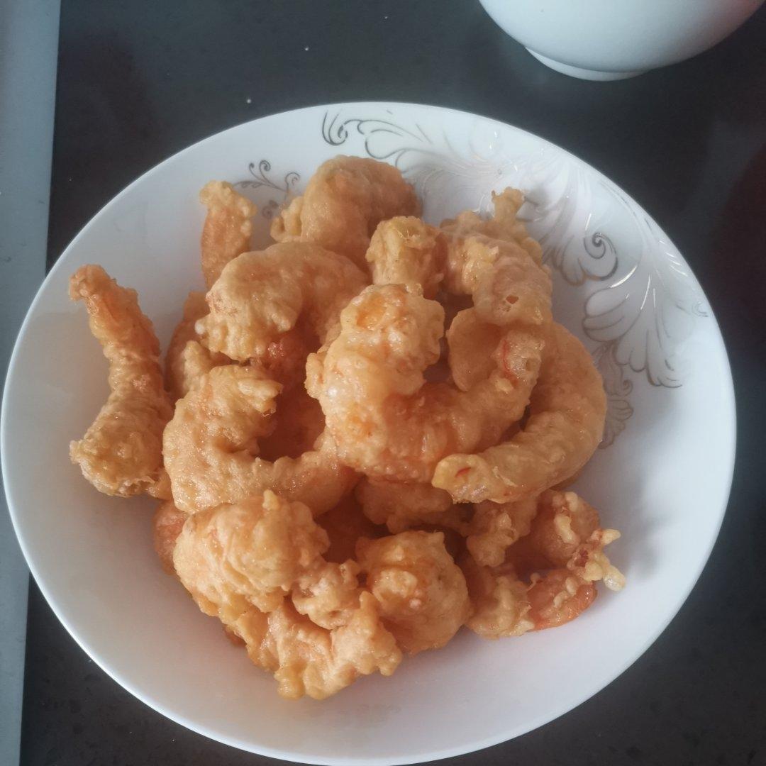 外酥里嫩脆皮椒盐虾仁