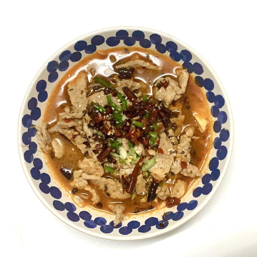 厨师长教你：“水煮肉片”的正宗做法，这味道真的很四川