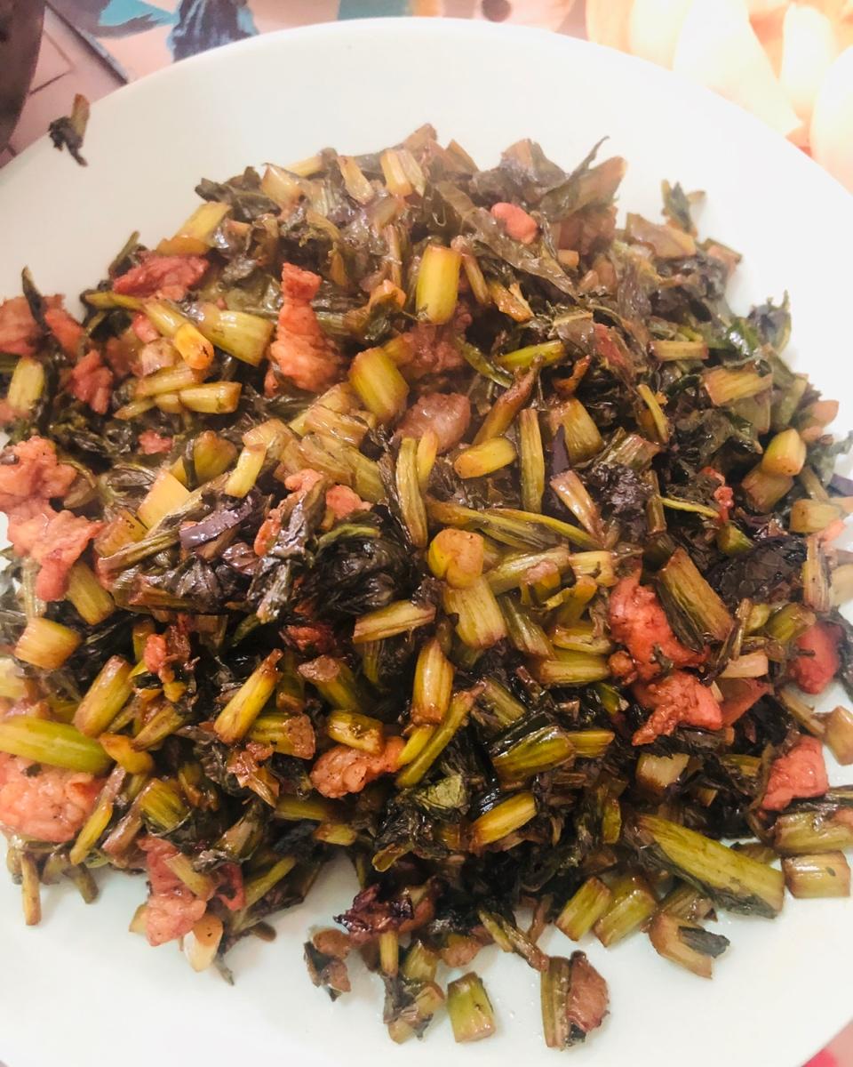 雪里蕻炒肉丝