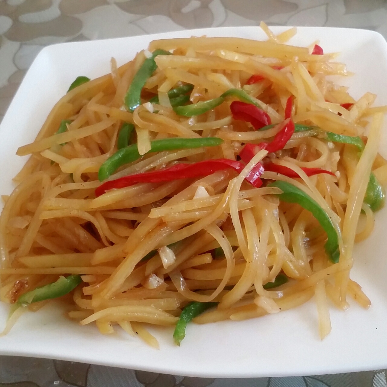 青椒土豆丝