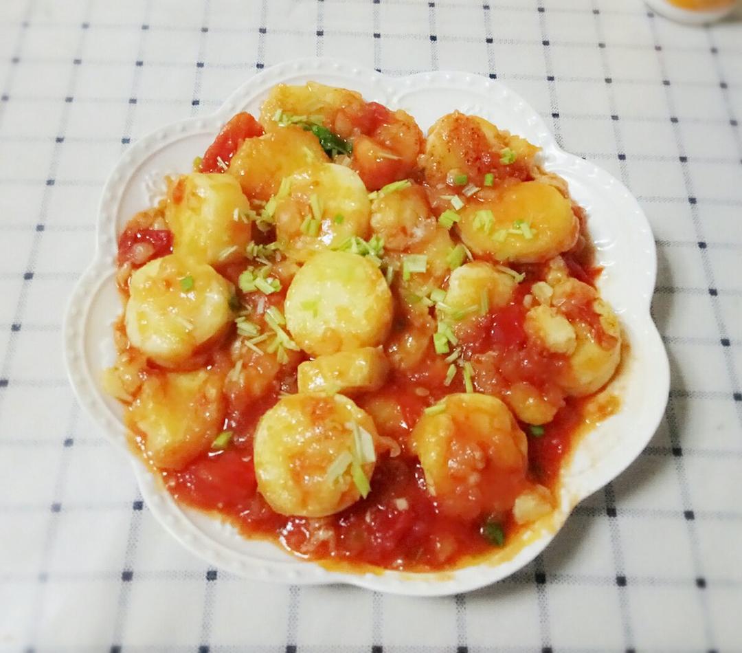 茄汁玉子豆腐