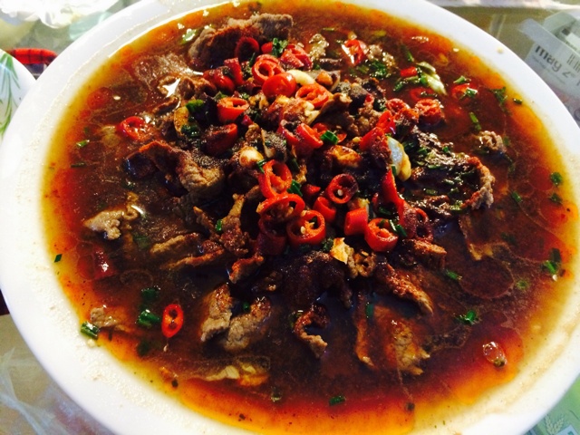 水煮牛肉
