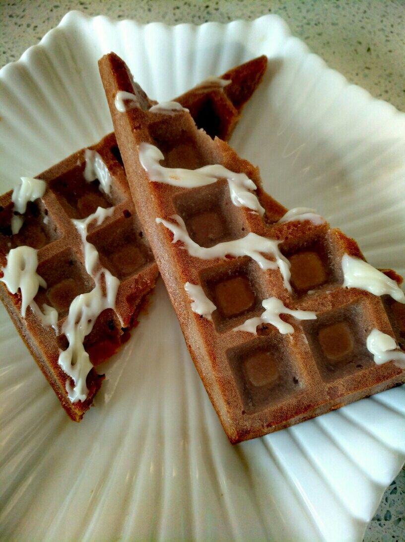 by麻麻做的蔓越莓华夫饼