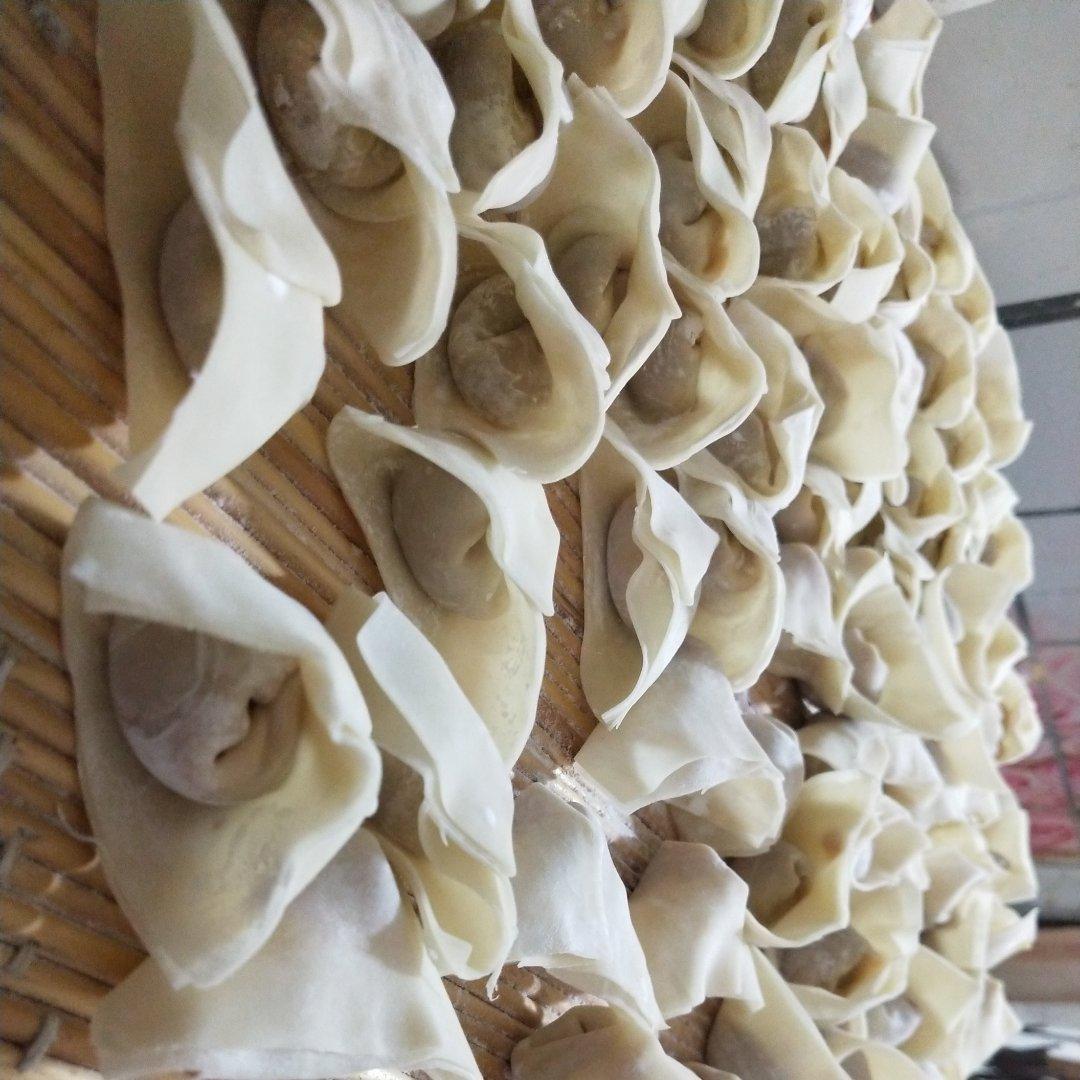 元宝馄饨的包法