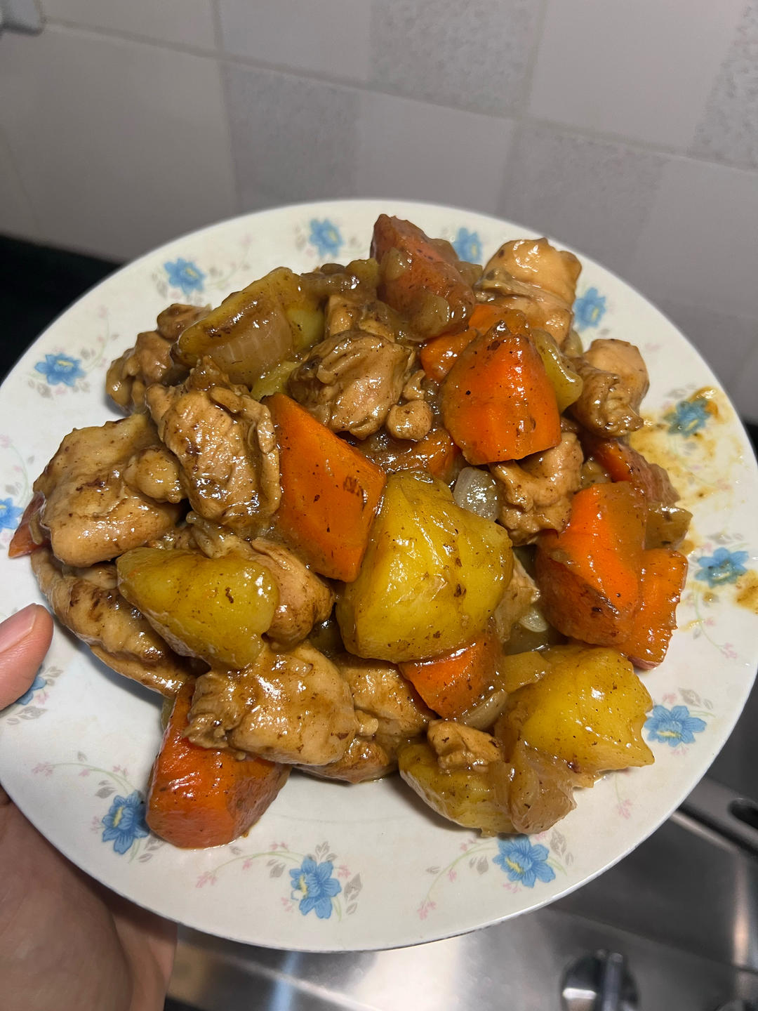 咖喱土豆鸡块
