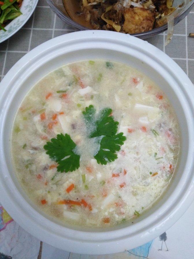 一岁宝宝辅食之什锦豆腐羹