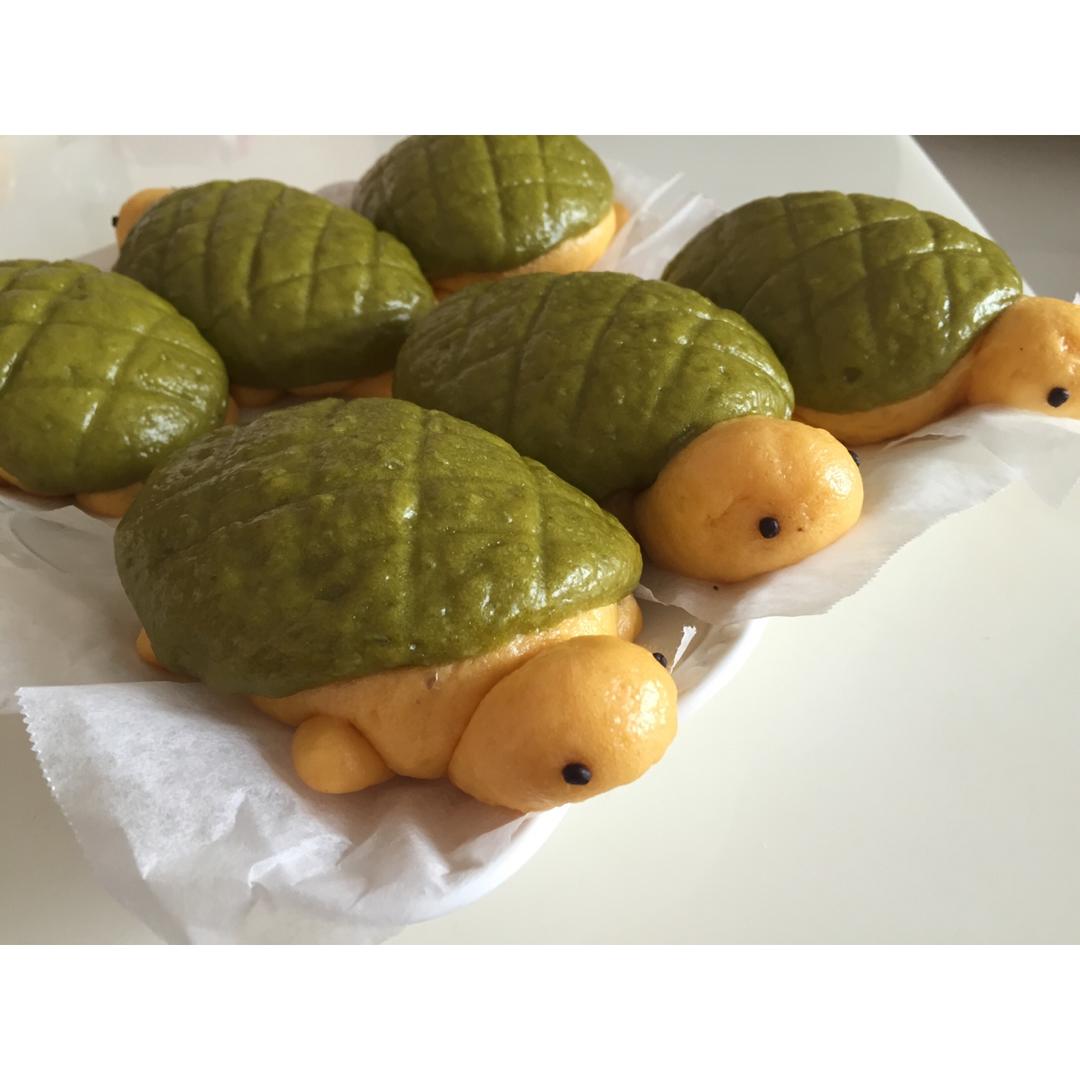 慧慧debbie做的小乌龟菠萝包